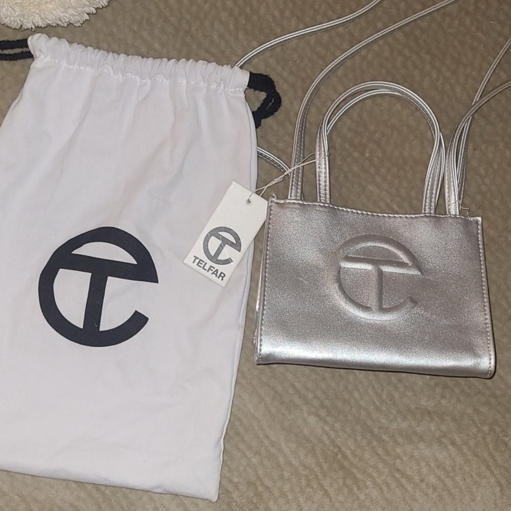 Telfar Silver Women's Bag